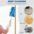 thumbnail image 2 of Reusable Chenille Microfiber Dust Duster, 2026 New Reusable Duster with Removable Washable Cloth Covers, 360°Electrostatic Duster Refills, Multi-Surface Dusting Mop for Efficient Home Cleaning, 2 of 6