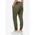 thumbnail image 6 of Ellos Women's Drawstring Waist Fleece Sweatpants, 6 of 6