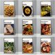 thumbnail image 2 of Pósteres de comida modernos, pintura en lienzo, arte de pared, mousse, aceitunas, paella, cacahuetes, pizza, albóndigas, decoración del hogar para sala de estar, regalo, 2 of 5