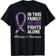 thumbnail image 1 of Playera de Mujer para Concientización del Alzheimer con Lazo Morado - Tema Viaje y Humor, Cuello Redondo y Manga Corta, 1 of 7
