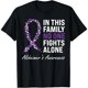 thumbnail image 1 of Playera de Mujer para Concientización del Alzheimer con Lazo Morado - Tema Viaje y Humor, Cuello Redondo y Manga Corta, 1 of 7