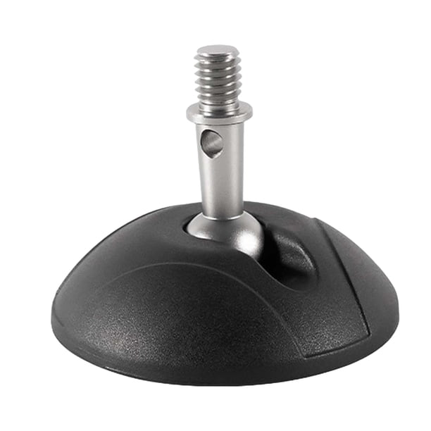 Almohadilla de pie de liberación de goma Universal/tornillo de 3/8 pulgadas, alfombrilla giratoria antideslizante para pies, para trípode, monopié, Estilo D Macarena Almohadilla para pie de trípode