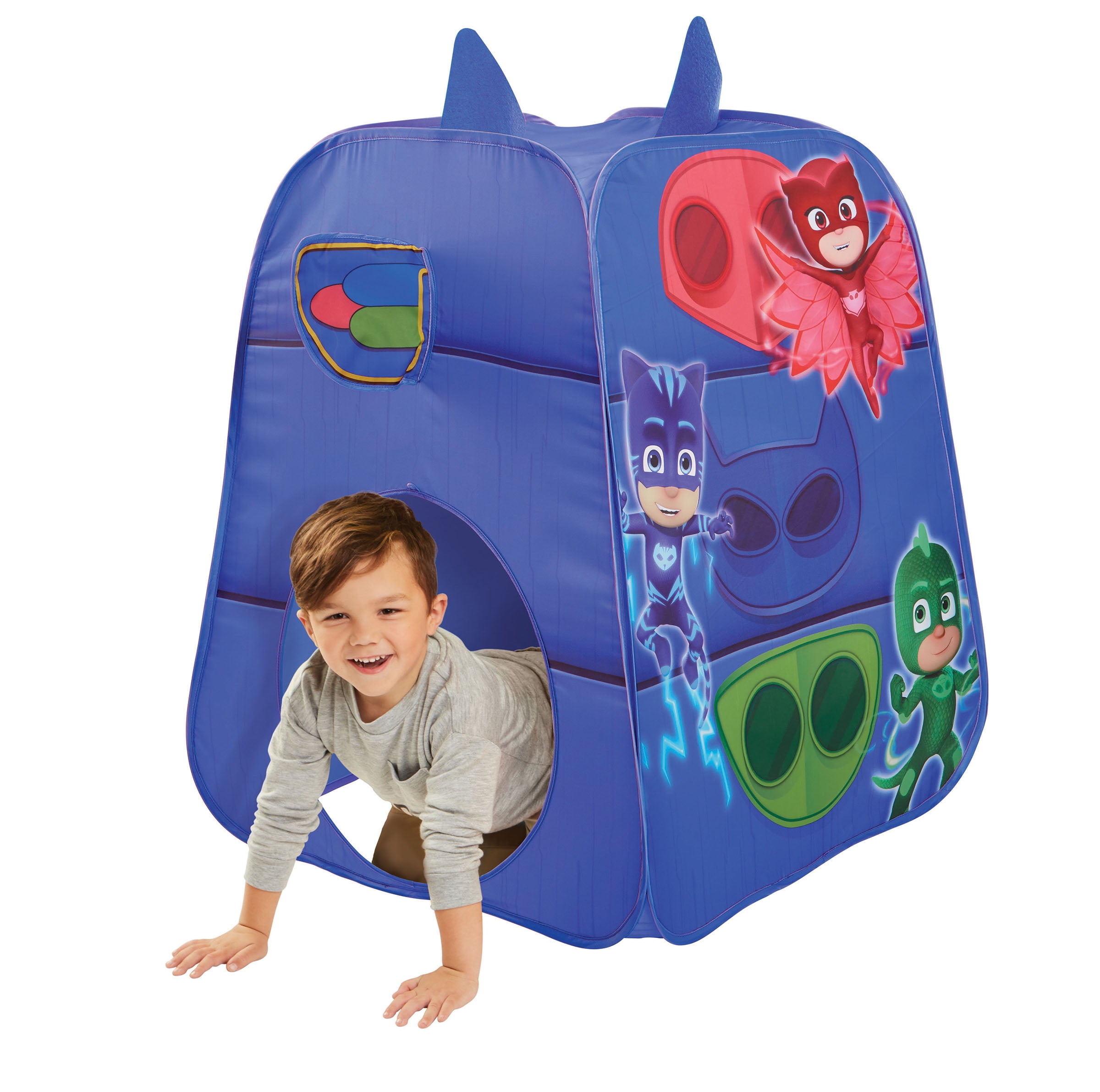 Official PJ Masks Pop Up Folding Tent Indoor Outdoor Camping Play House Den 7457 