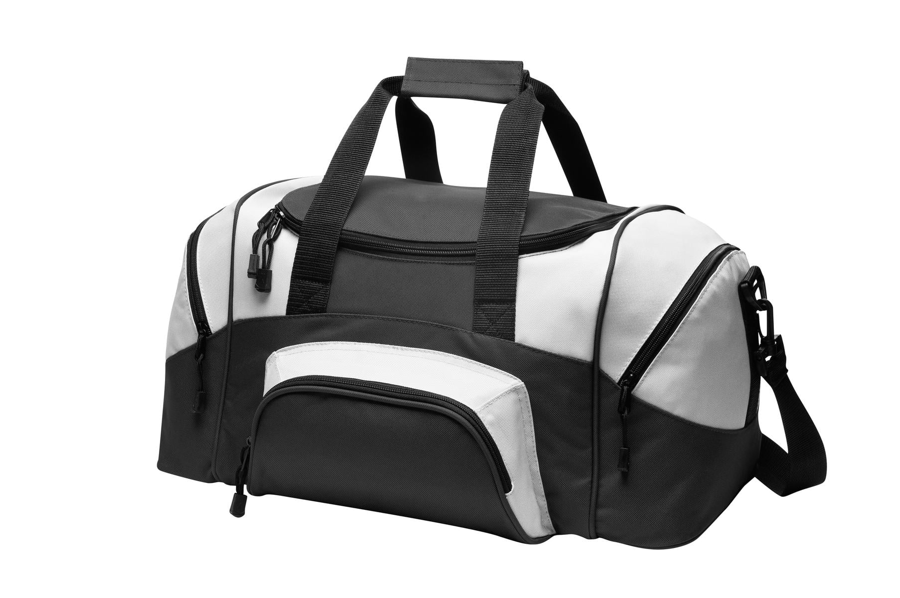 Port & Company BG990S Duffel Bag Unisex Adult Improved Colorblock Small Sport Duffel