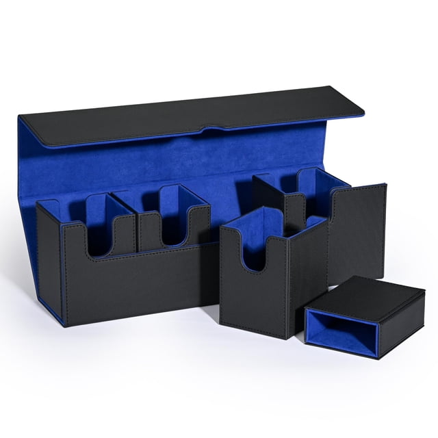 Caja de almacenamiento de tarjetas UAONO 5 en 1 para tarjetas MTG Yugioh 900+