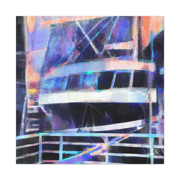 Sailing Into Adventure - Canvas