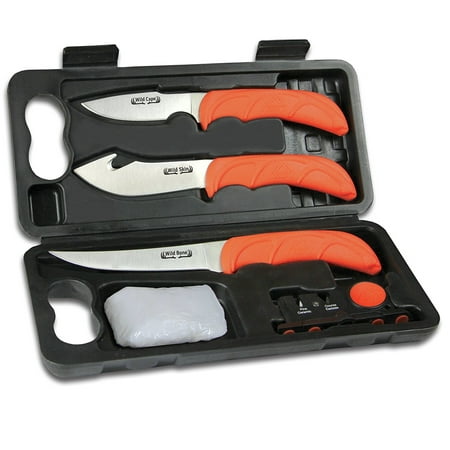 Outdoor Edge WL-6 Wild Lite Game Processing Knife Set (6-Piece), 6 piece game processing set By Outdoor Edge Cutlery (Best Game Cleaning Knives)