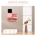 thumbnail image 3 of WORGEOUS Top Remote Control Storage Rack Living Room Organizer Office 22X22CM Pink, 3 of 8