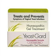 Yeast Gard Homeopathic Gel Treatment Symptoms Infections, 1 oz, 2 Pack