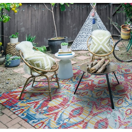 Couristan Xanadu Toluca Mar Indoor Outdoor Area Rug Walmart Com