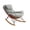 Light Green, variant on Yesfashion Recliner Chair, Velvet Rocking Chair, Leisure Sofa with Detachable Washable Cushion, Comfortable Rocker Solid Wood Base Chair for Living Room, Bedroom