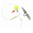 thumbnail image 4 of Gancho de cebo para 20 piezas accesorio para pescar carpas se Ehuebsd detiene el cabello Chod Rig, 4 of 5