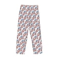 thumbnail image 3 of Vsdgher Donkey Print Mens Pajama Pants Sleep & Lounge Pants, PJ Bottoms With elastic waistb and Pockets, 3 of 5