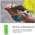 thumbnail image 2 of Langgg Power Bank Useful Reusable Plastic Mobile Phone Charger Reliable Case Charging Box Electronic Fittings Supplies Green, 2 of 6