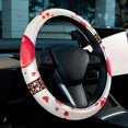 thumbnail image 6 of Eiffel Tower 14.5 Inch Printing PVC Leather Auto Accessories Steering Wheel Covers Car Wheel Covers Steering Wheel Cover, 6 of 6