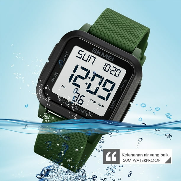 Reloj pulsera con alarma new arrivals