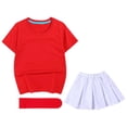 thumbnail image 3 of Unisex Kids Soccer Jersey Set Boys Soccer Crewneck Shirts and Shorts with Socks Girls Soccer Outfit, 3 of 4