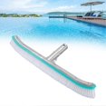 thumbnail image 5 of 18in Swimming Pool Brush Plastic Nylon Stainless Steel Cleaning Tool for Wall Floor Lake Blue, 5 of 5