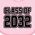 thumbnail image 4 of Inktastic class of 2032 Boys or Girls Baby Bib, 4 of 4