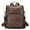 Bronze, variant on GOIACII Leather Laptop Backpack for Women 13 inch Work Backpack Fashion Travel Backpack Purse for Travel College Work