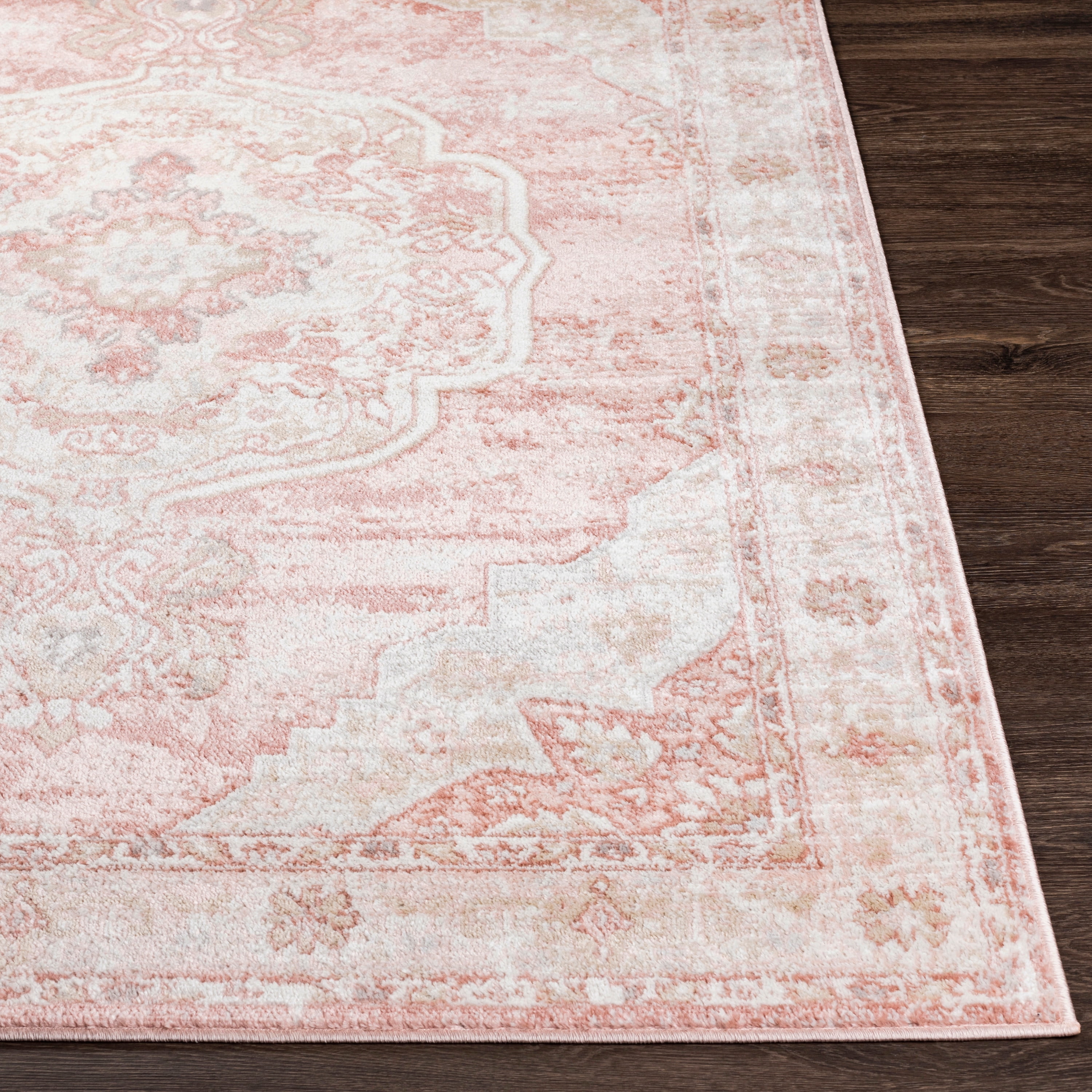 Livabliss Area Rugs for Living Room, 2x7 St Tropez Traditional Plum Runner Rug, Bedroom Dining Room Home Decor Stain Resistant Carpet (2'6" x 7'3" Runner)