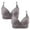 Gray, variant on Push up Bras for Women Wireless 2 Pack Wireless Push up Bras with Support and Lift Full Coverage Large Bust Seamless Padded Bras Straps Adjustable Sleep Bras Everyday Bras Pink 3XL