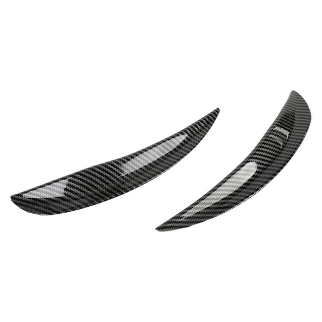Car Wheel Mudguard Strip, 1 Pair Wheel Tires Eyebrow Strip 23cm Left Right Collision Proof Scratch Resistant Anti Fade Mudguard Flare Arch Lip Trim Strip for