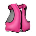 thumbnail image 2 of LOVIVER Gilet de Sauvetage Gonflable pour Activités Extérieures Pêche Rose, 2 of 8