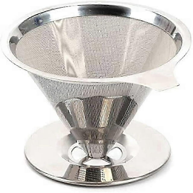 Pour Over Coffee Dripper Reusable Drip Cone Coffee Filter Portable Pour Over Coffee Maker Home Offi