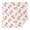 Pioneer Flower Floral-2, variant on Pioneer Flower Floral Print Pattern Square Tablecloth, Waterproof Wipeable Spillproof Washable Table Cover for Home Kitchen Party and Daily Decor 60"x60"