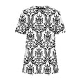thumbnail image 3 of Tops Cortos para las Mujeres Cuello en V de Moda Casual Manga Corta Primavera Verano Top, Tops de Baile para las Mujeres, 3 of 4
