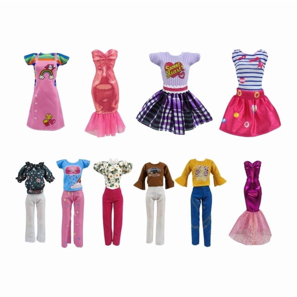 Set de ropa de bebé de 10 piezas para niños de 4 a 6 años