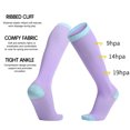 thumbnail image 3 of Calcetines deportivos sobre la pantorrilla para correr Maratón Fútbol Ciclismo Medias atléticas de p Abanopi Calcetines deportivos, 3 of 7