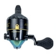 thumbnail image 5 of Lew's Wally Marshall Signature Series Underspin Fishing Reel, 2+1 Bearings, 4.3:1 Gear Ratio, All Metal Gears, Reversible Handle, Combat Grip Knob, 6-Pound Line, Green/Gold (Clam Packaging), 5 of 8
