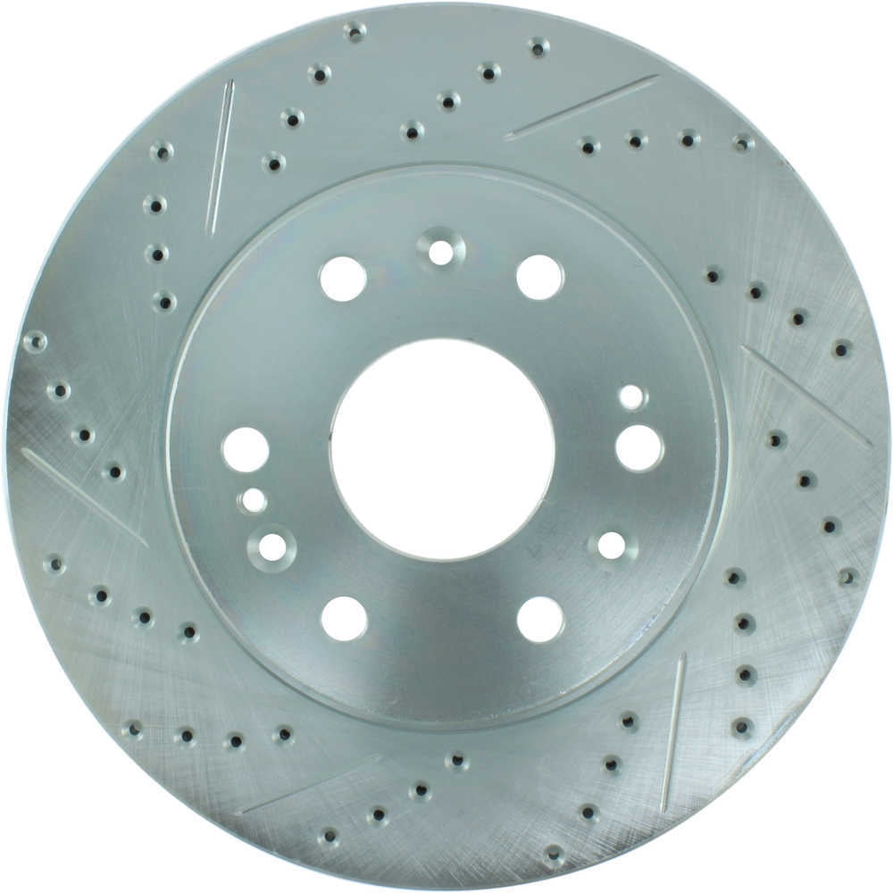 StopTech Select Sport 07-11 GM Silverado 1500 Slotted and Drilled Right Front Rotor Fits select: 2005-2019 CHEVROLET SILVERADO, 2007-2018 CHEVROLET TAHOE