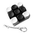 thumbnail image 1 of HILABEE Keyboard Sensory Toy Keyboard Button Keycap Keyboard Fidget Keychain Black White, 1 of 9