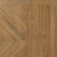 thumbnail image 4 of Bowery Hill Contemporary Off White and Honey Brown Wood Counter Table, 4 of 10