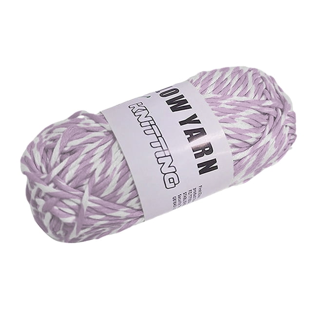 Fil à Crocheter et Tricoter Lumineux pour Débutants et Projets