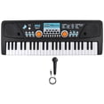 thumbnail image 1 of Teclado eléctrico Piano Pyle 49 teclas con micrófono y recargable, 1 of 7