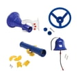 thumbnail image 3 of Volante para parque infantil al aire libre, ideal para casas en los árboles y patios traseros. Azul, 3 of 9