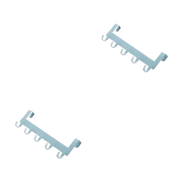Naiovety Gancho para puerta montado en la pared sin perforaciones, ganchos colgantes, soporte práctico, suministro de suspensión, hogar, Type1 NO1