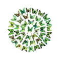 thumbnail image 4 of 200 piezas de mariposas voladoras 3D para decoración de pared, calcomanías de mariposas para pared, pegatinas de mariposas Verde, 4 of 9