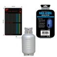 thumbnail image 4 of Koadzawe 1Pack Black Practical Propane Butane Lpg Fuel Gas Tank Level Indicator, Magnetic Gauge Bottle Grill Connectors And Hoses Propane Tank Gauge Level Indicator Propane Gauge Gas Level Indicator, 4 of 9
