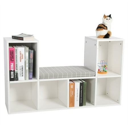 Dilwe Cube Storage Organizer Bookcase Multi Functional Wooden Dilwe Cube Storage Organizer Bookcase Multi Functional Wooden Shelf Bookshelf With Reading Nook Holder Decor Rooms