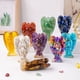thumbnail image 5 of Xiao Hua 1 pieza de adorno de ángel de resina con goteo de piedra rota de cristal azul natural, ángel de cristal, piedra natural, resina, artesanía, adorno para decoración del hogar, 5 of 5