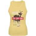 thumbnail image 1 of Relax I've Goat Got This Funny Juniors Soft Tank Top, 1 of 1