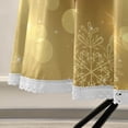 thumbnail image 5 of Coolnut Christmas Bell Round Tablecloth, Washable Oil Proof Table Cover for Kitchen Holiday Party Wedding Picnic Decoration, 5 of 7