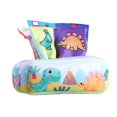 thumbnail image 3 of Caja de pañuelos para bebés, juguete de aprendizaje preescolar, regalo de desarrollo para bebés Dinosaurio Sunnimix Caso de tejido sensorial, 3 of 8