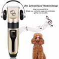 thumbnail image 3 of Dog Clippers, USB Rechargeable Cordless Dog Grooming Kit, Low Noise Electric Pets Hair Trimmers Shaver Shears with Comb Guides Scissors Nail Kits for Dogs, Cats and Rabbits, 3 of 9