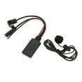 thumbnail image 2 of Handsfree Microphone Cable, Multiple Formats Lightweight Wearproof Audio  In Cable  For Car Replacement For    IP-BUS, 2 of 8